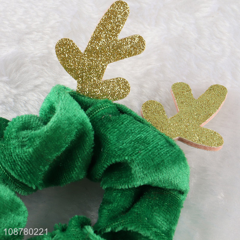 New product Christmas hair scrunchies hair ties