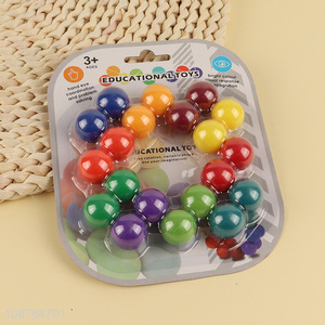 Wholesale educational rainbow ball fidget sensory toys