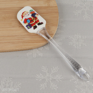 Factory price Christmas silicone spatula for baking