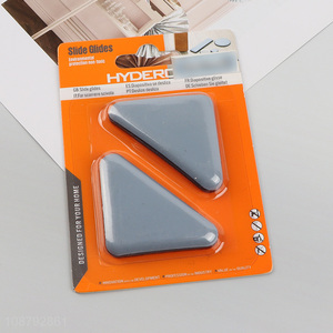 New product 2pcs triangle self-adhesive furniture sliders