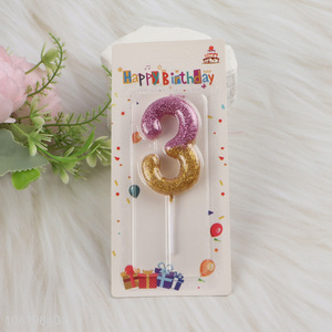 Hot selling number candle for birthday anniversary