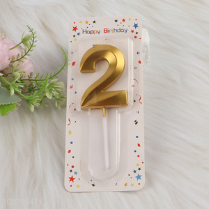 High quality numberal birthday candle for cake