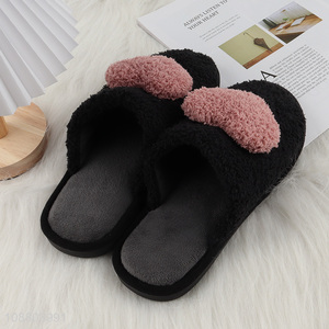 New product winter plush home slippers for sale