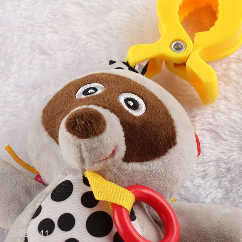 Hot selling cute hanging rattle stroller toy for infant baby