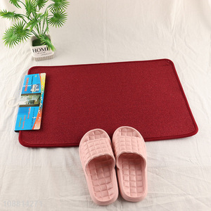 Wholesale durable loop pile non-slip entrance door mat