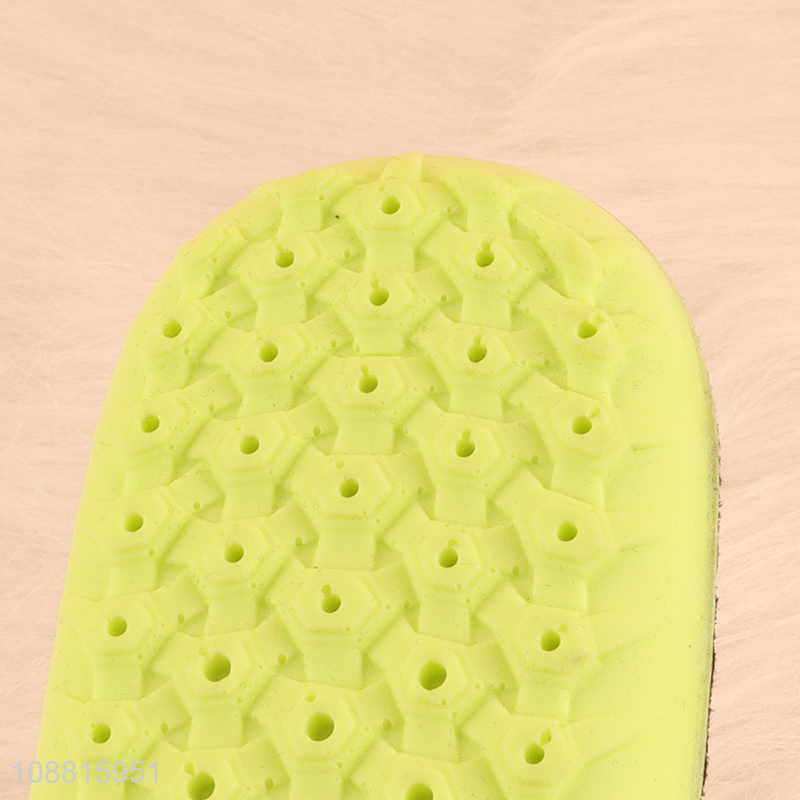 Best price pu massage comfortable shoes insoles for sale