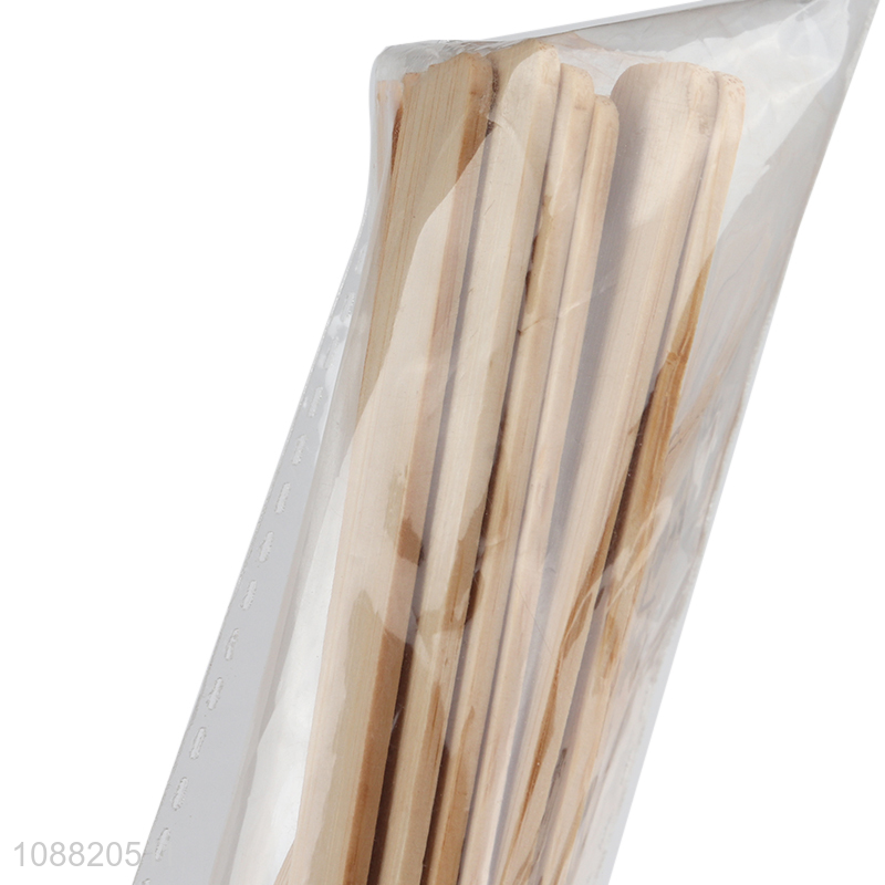 Popular products disposable bamboo tableware fork for sale