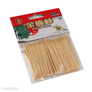 Best selling disposable bamboo toothpick for home