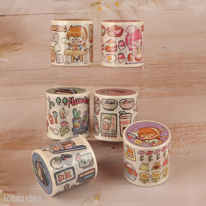 Hot selling cute washi paper tape set for DIY journaling