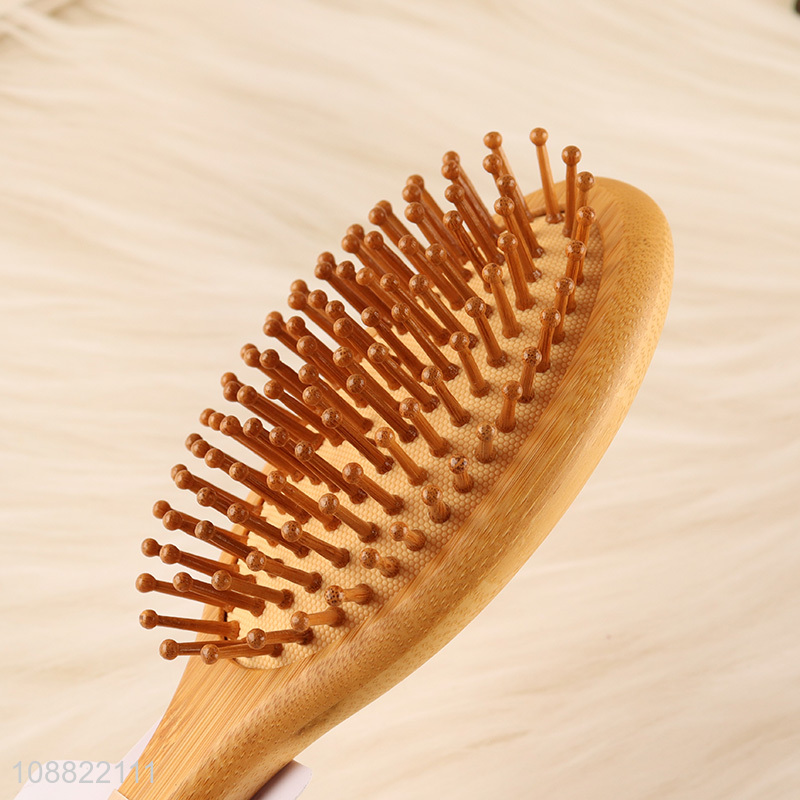 Popular products bamboo air cushion massage hair comb hair brush