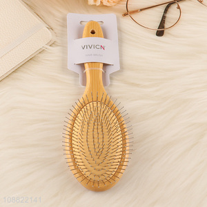 Latest products bamboo massage hair comb hair brush for sale