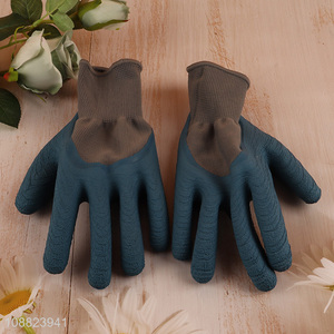 Wholesale wear resistant gardening gloves dipping gloves for adults