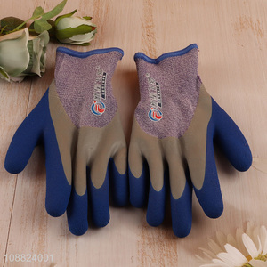 Wholesale durable dipping gloves gardening gloves safety work gloves