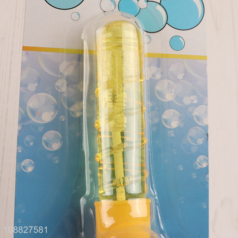 Wholesale 2-in-1 bubble blower handheld fan kids summer toy