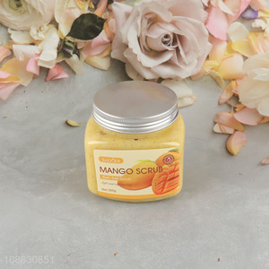 Best selling mango scrub bath salt scrub wholesale