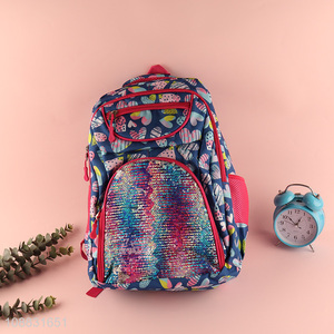 Yiwu factory lightweight middle school students school bag