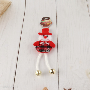 Top sale snowman shaped christmas hanging ornaments wholesale