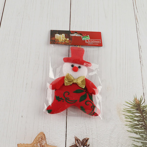 China factory snowman xmas tree christmas hanging ornaments