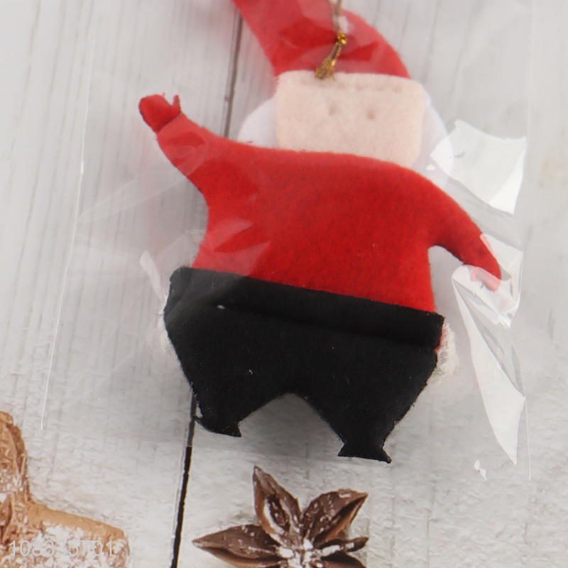 Low price santa claus decorative christmas hanging ornaments