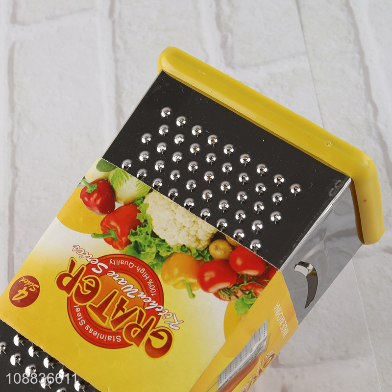 Top selling 4sides kitchen vegetable grater for home restaurant