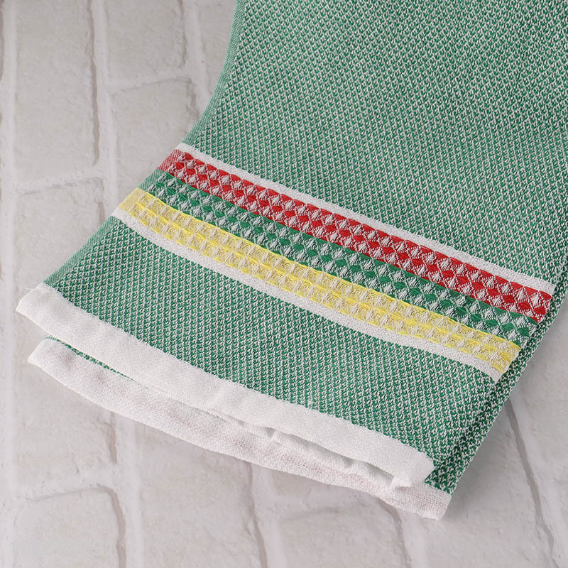 Hot items multicolor cotton kitchen towel cleaning cloth