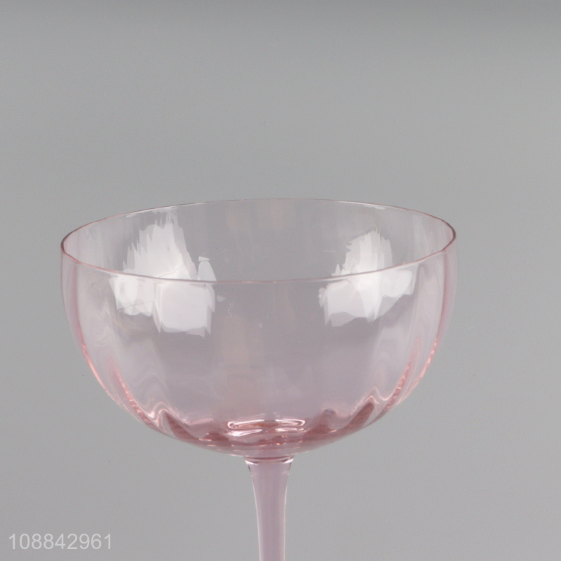 Hot items unbreakable colored glass wine glasses for sale