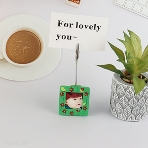 Most popular desktop photo frame name card holder for office