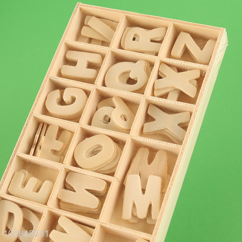 Good price unfinished wooden numbers for early learning