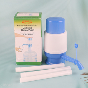 Good quality manual hand pressure plastic drinking water pump