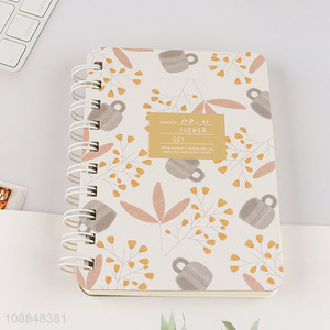 Wholesale hardcover spiral notebook journals office school supplies