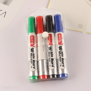 China imports 4pcs dry erase fine tip whiteboard markers set