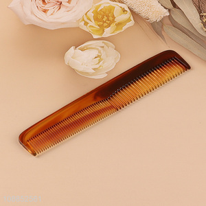 Top sale double-end wide tooth hair comb hair brush wholesale