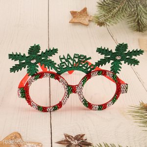 Hot Selling Glitter Christmas Party Glasses Holiday Eyewear