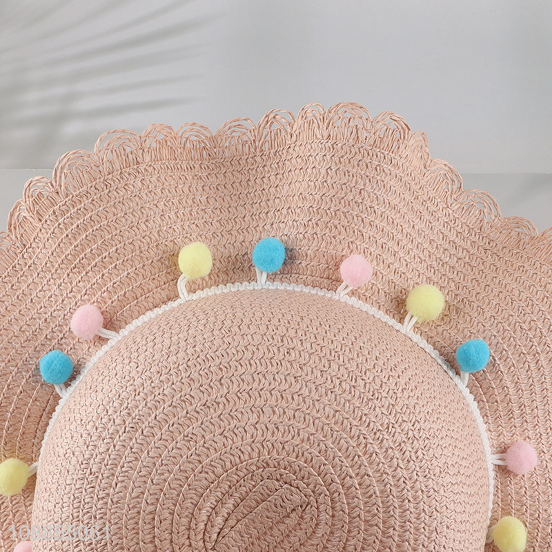 Online wholesale summer outdoor women beach hat straw hat