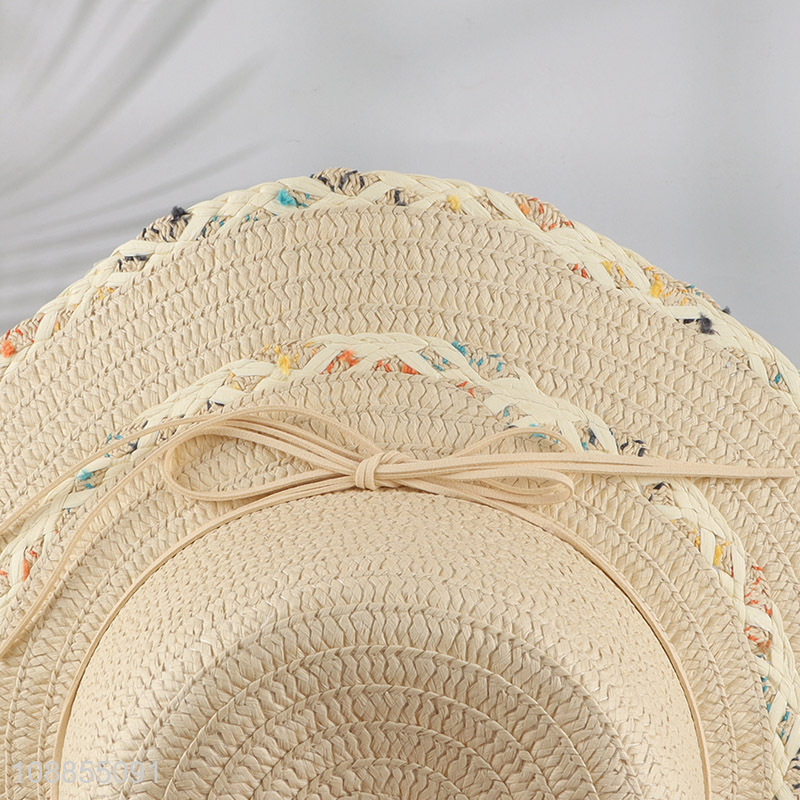 Hot products summer straw hat beach hat for women