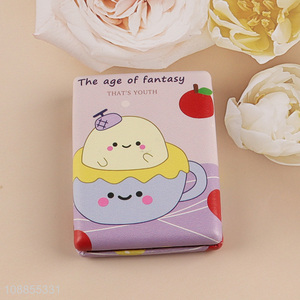 China supplier cartoon rectangle folding pocket mirror