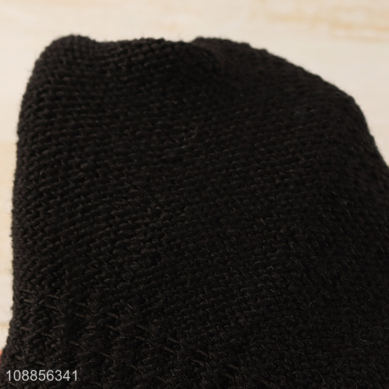 Wholesale men women winter warm knit gloves for cold weather