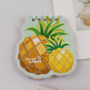 Online wholesale pineapple <em>notebook</em> unlined spiral <em>notebook</em> for student