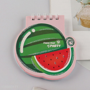 Factory price watermelon <em>notebook</em> unlined spiral <em>notebook</em> for kids