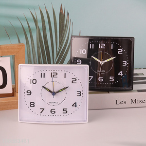 High quality students table clock kids alarm clock for sale