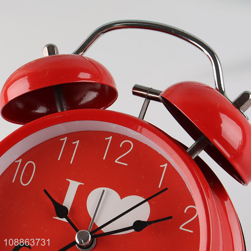 Popular products red alarm clock table digital clock for sale