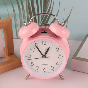 China wholesale pink students alarm clock digital clock table clock