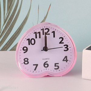 Popular products peach shape <em>alarm</em> <em>clock</em> students table <em>clock</em>