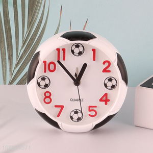 Yiwu market football shape students <em>alarm</em> <em>clock</em> table <em>clock</em>