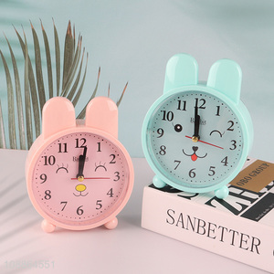 Good quality rabbit cartoon students <em>alarm</em> <em>clock</em> desk <em>clock</em>