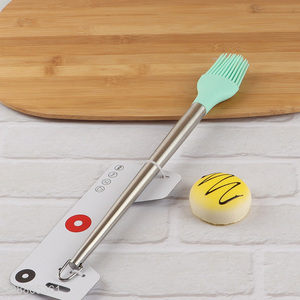 New arrival heat resistant silicone basting pastry brush for baking cooking