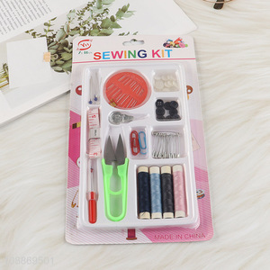 Hot items 10pcs home needlework sewing kit for sale