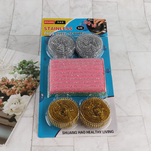 Top products kitchen scouring pad kitchen cleaning ball