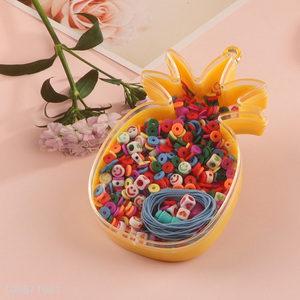 China imports pop beads diy jewelry <em>bracelet</em> making kit with pineapple shaped storage case