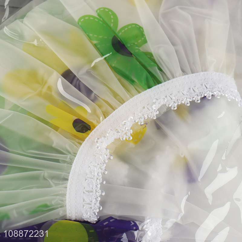 Top selling bathroom accessories eva shower cap wholesale